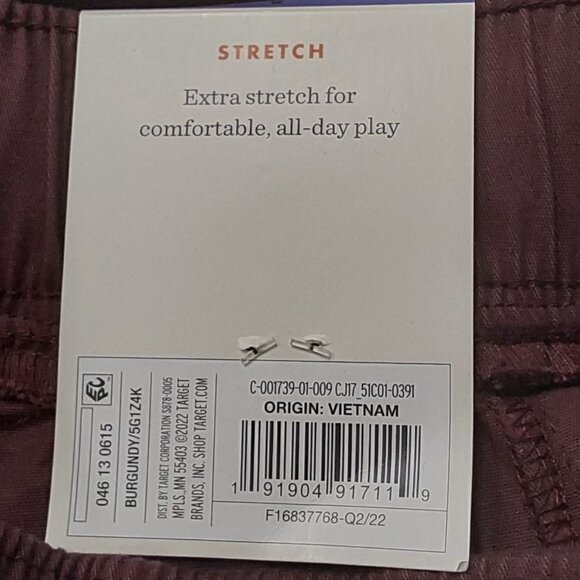 Boys' Pants Jogger utility Pull on Adjustable waist | Cat & Jack | 12 - Picture 10 of 10